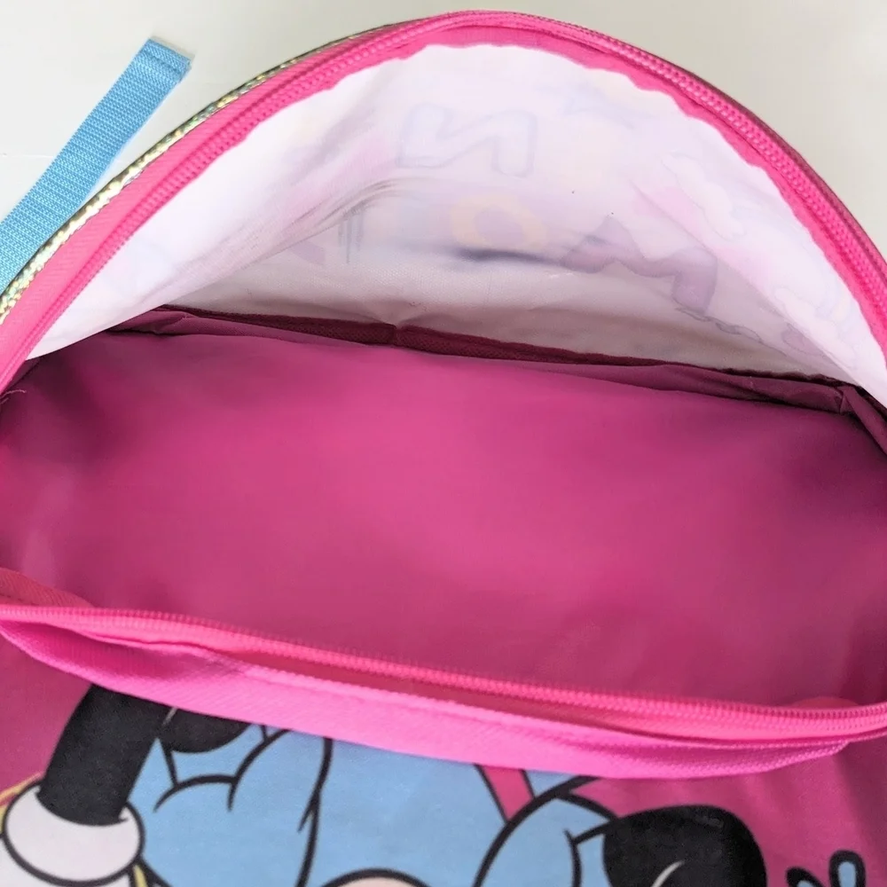 Minnie Mouse Pink Backpack with Accent Bow